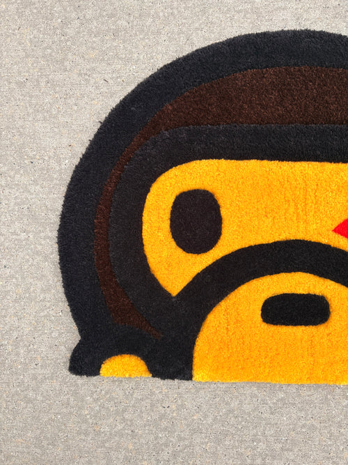 Baby Milo star eye rug