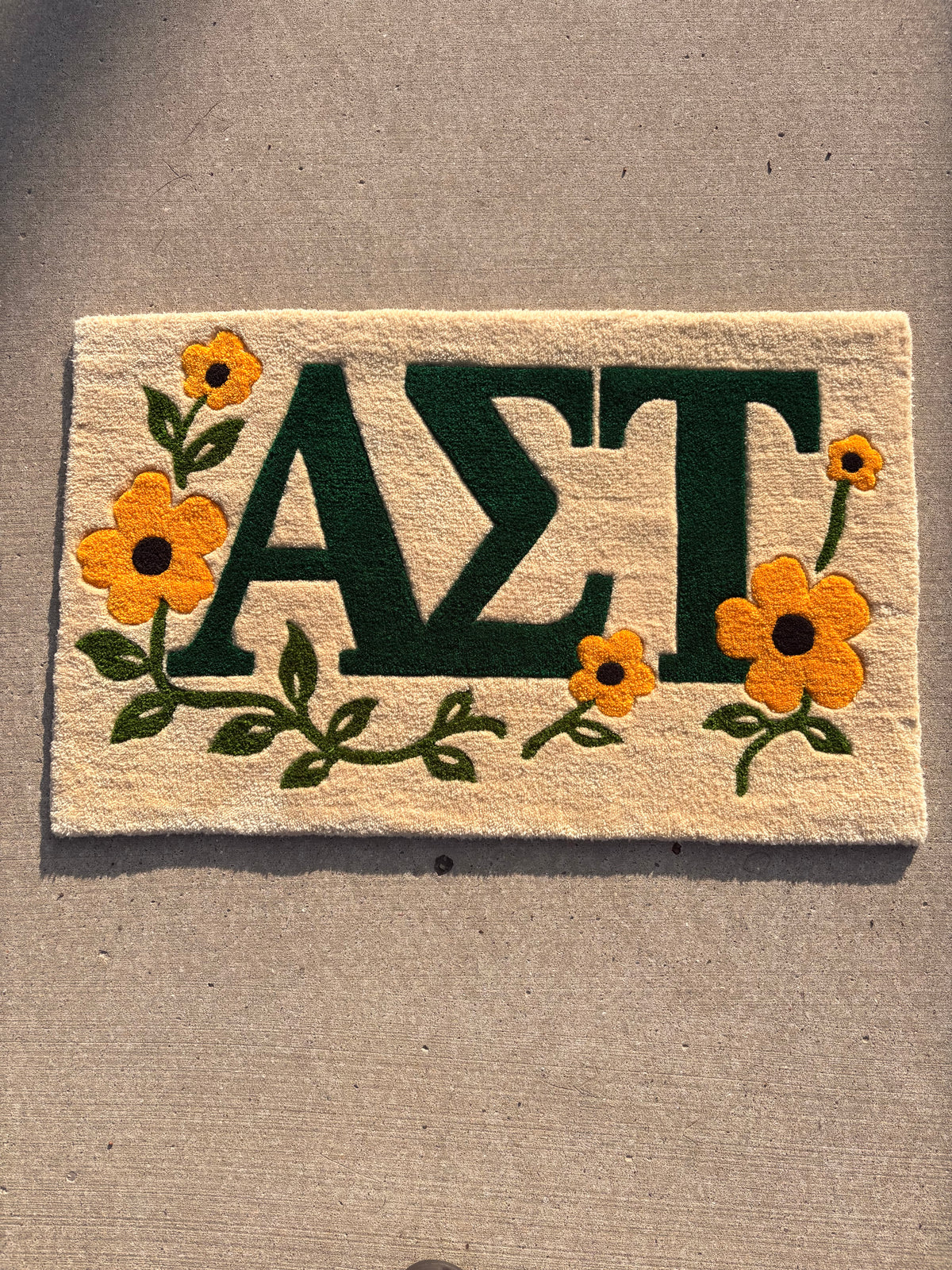 AST sorority rug