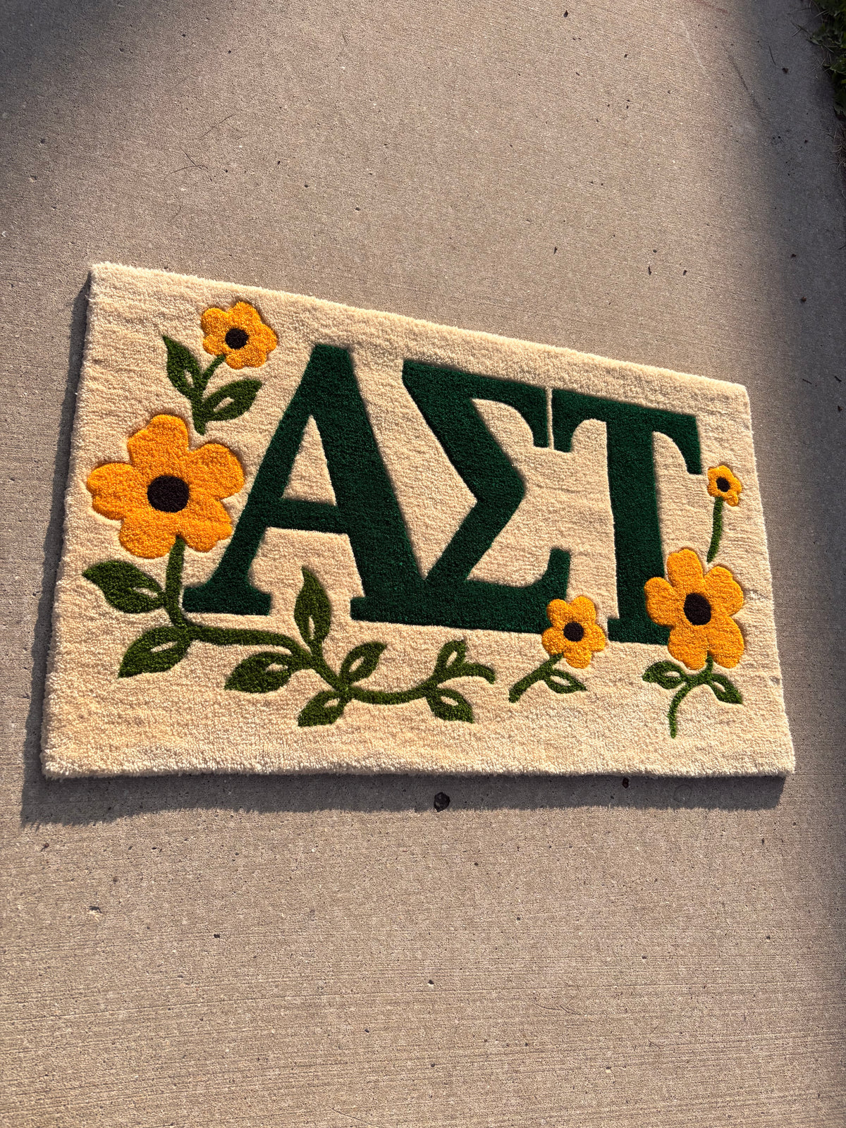 AST sorority rug