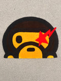 Baby Milo star eye rug