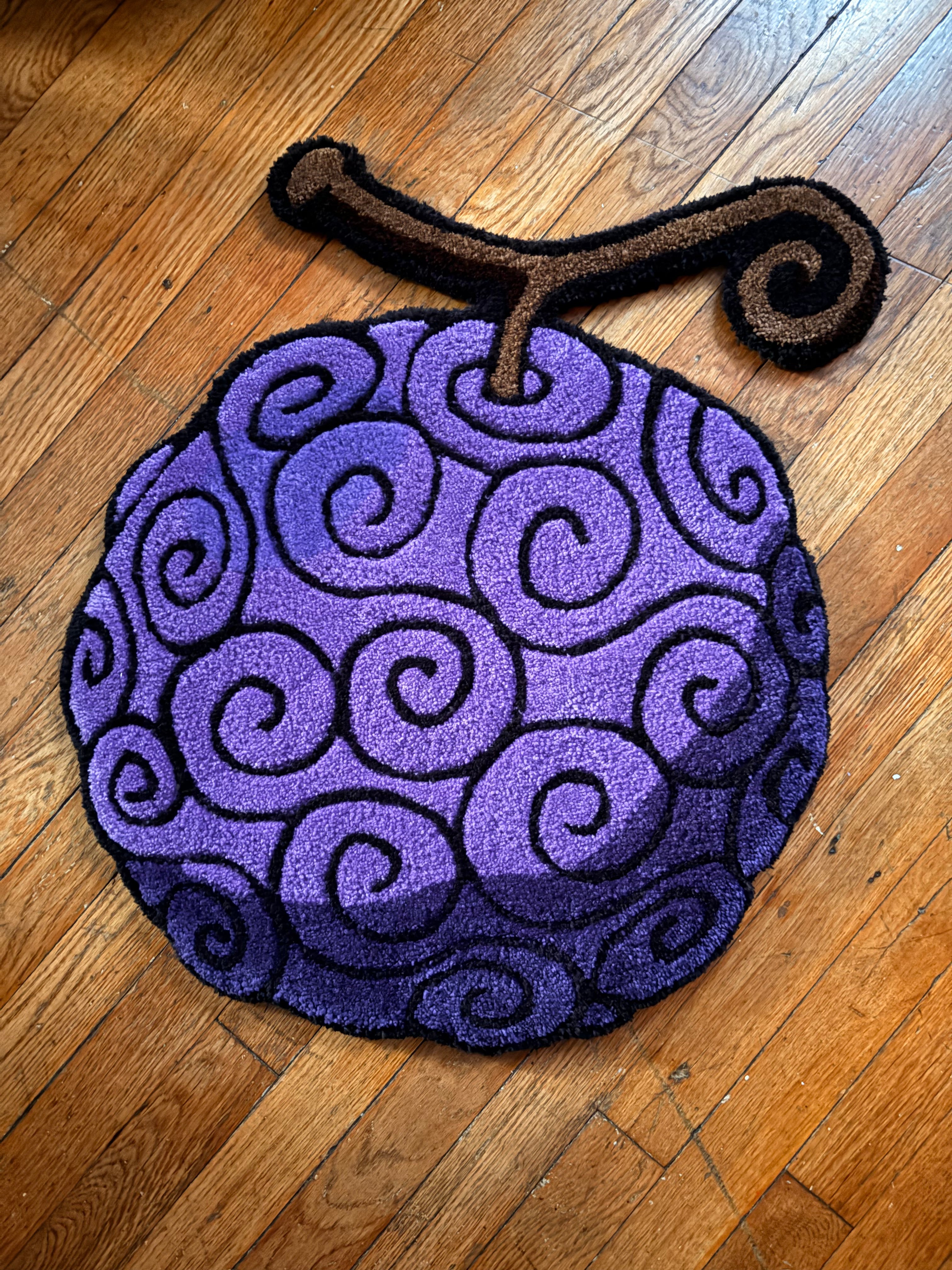 Gum gum fruit rug
