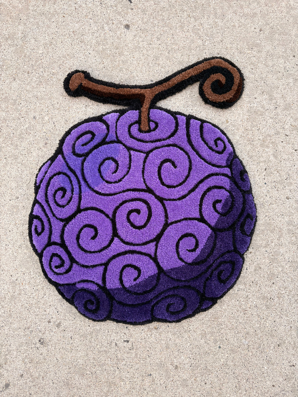 Gum gum fruit rug