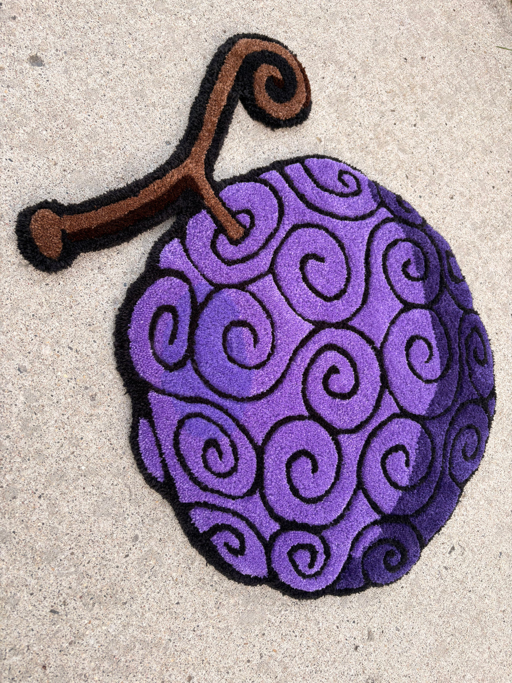 Gum gum fruit rug